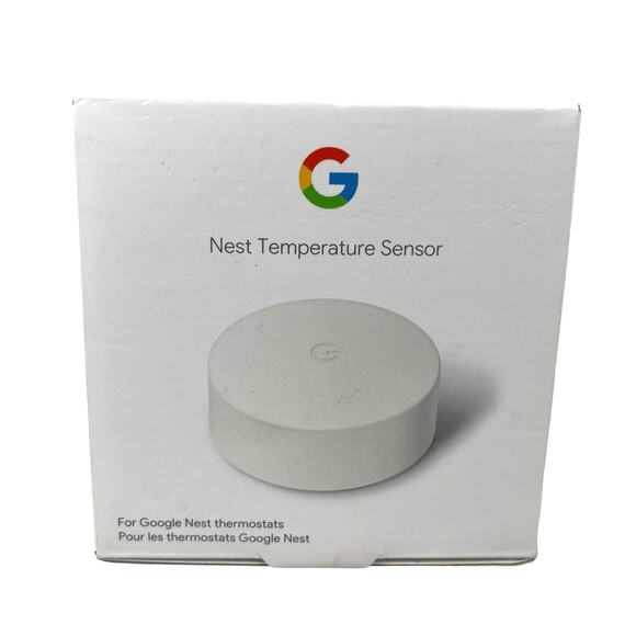 Google Nest Temperature Sensor White New - Picture 8 of 10